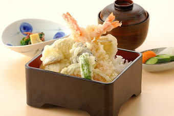海老天丼1,200円