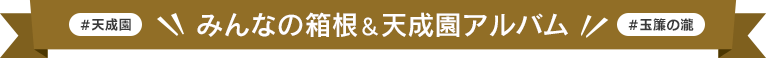 みんなの箱根＆天成園アルバ